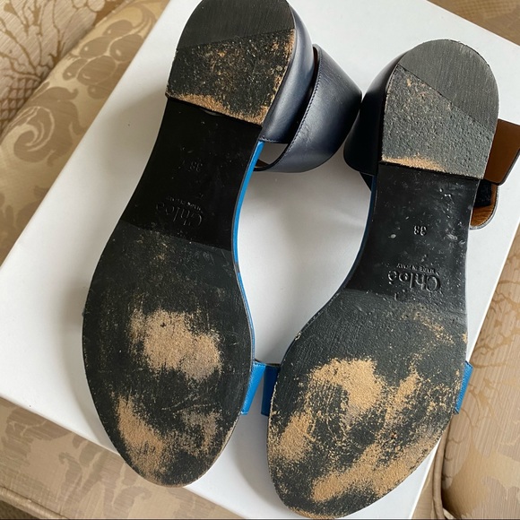 Chloe brand ankle wrap sandals - Picture 5 of 8